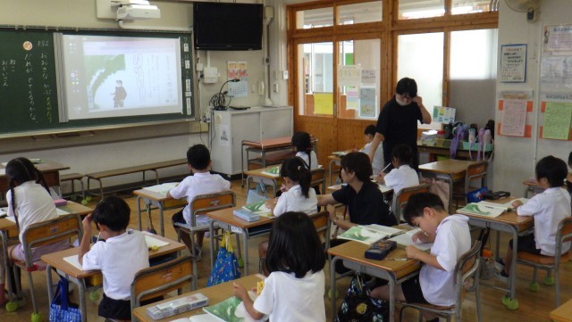 １年生　国語　おおきなかぶ