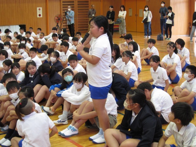 津山市立向陽小学校 | 学校日記 | 津山西中学校吹奏楽部演奏会（３）