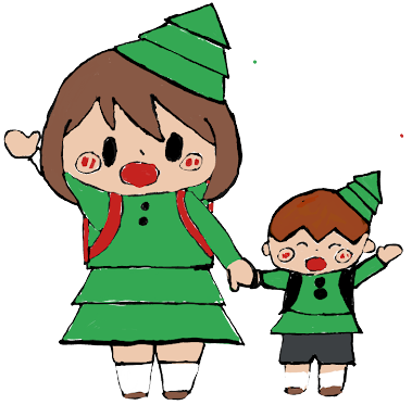 （河辺小学校キャラクター）ヒマラヤちゃんとシイダくん.png