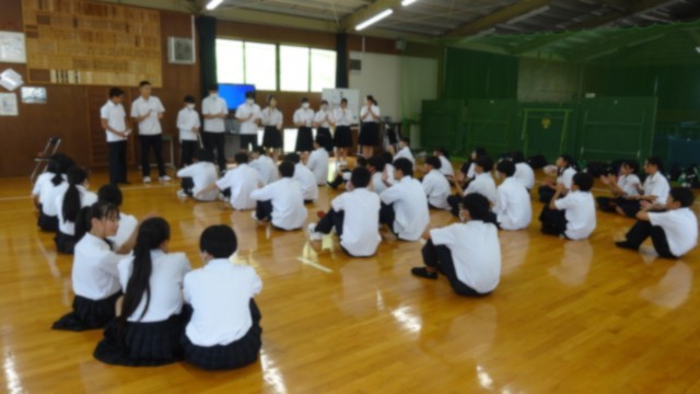 黄ブロック結団式１