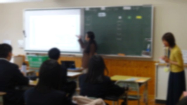 3年2組の英語です。ALTの先生と会話をしました。